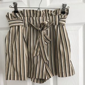 Zara Paper Bag Shorts